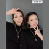 EURLAN.  闺蜜B系列 双层圆币时尚项链 秋冬毛衣链 商品缩略图6