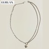 EURLAN.  闺蜜B系列 半双层时尚爱心项链 秋冬毛衣链 商品缩略图1