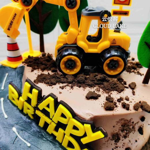 【工程车场景蛋糕】 商品图4