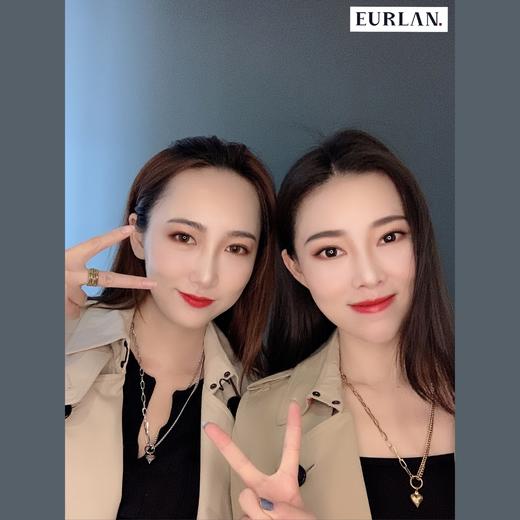 EURLAN.  闺蜜B系列 半双层时尚爱心项链 秋冬毛衣链 商品图6