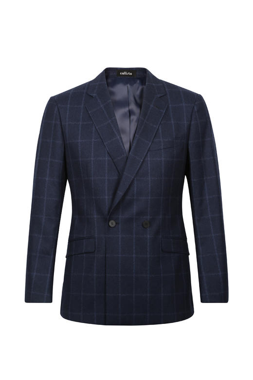 callisto绵羊毛蓝色西服  FPBWJ011C 商品图0