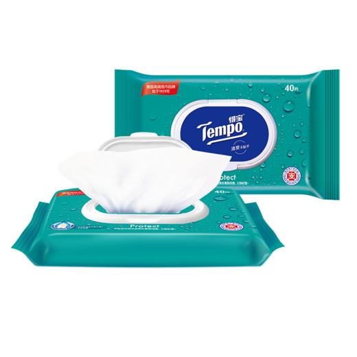 KJ Tempo得宝消毒除菌卫生清洁湿巾12片/包 商品图3