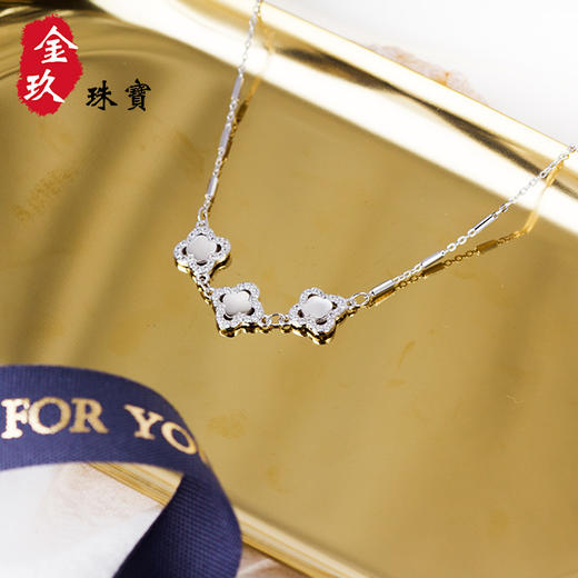 幸运草银S925手链 商品图2