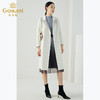 【羊绒】乔万尼秋冬季新款宽松直筒大码羊毛呢子大衣女中长款轻薄外套EL4A523 商品缩略图1