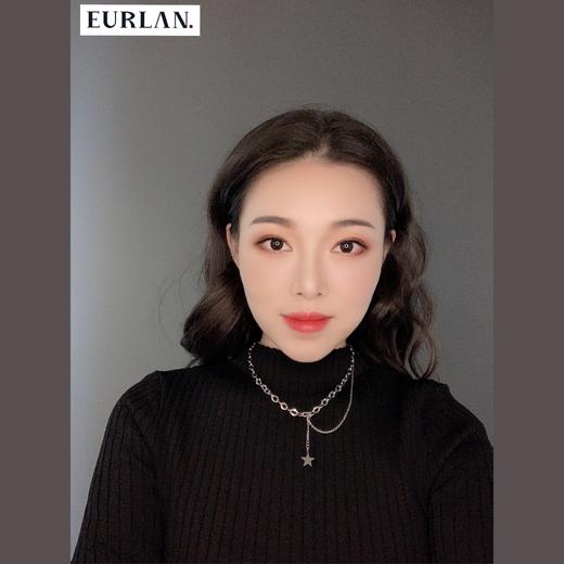 EURLAN.  闺蜜B系列 半双层时尚五角星项链 秋冬毛衣链/锁骨链 商品图8