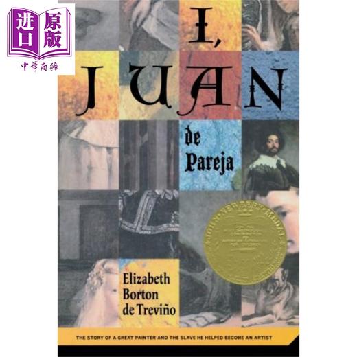 【中商原版】I Juan de Pareja 纽伯瑞：我，胡安·德·帕雷贾 1966年纽伯瑞金奖 儿童经典文学故事小说 平装 英文原版 7-12岁 商品图0