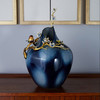 罗比罗丹雅韵·梅花瓶新中式珐琅彩轻奢花瓶摆件 商品缩略图3