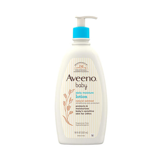 【保税仓】美国艾维诺 Aveeno 宝宝燕麦保湿润肤乳 532ml（新老包装随机发） 商品图1