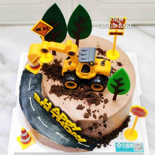 【工程车场景蛋糕】 商品图3