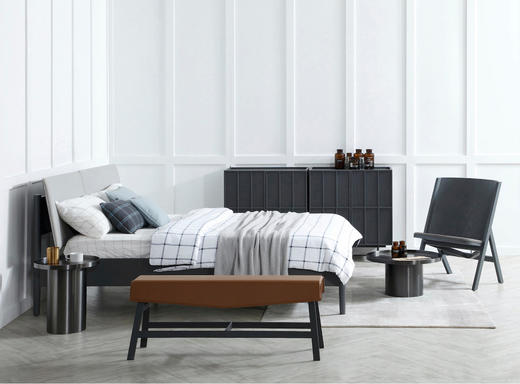 Rivent 拉丝镀金黑茶几 商品图2