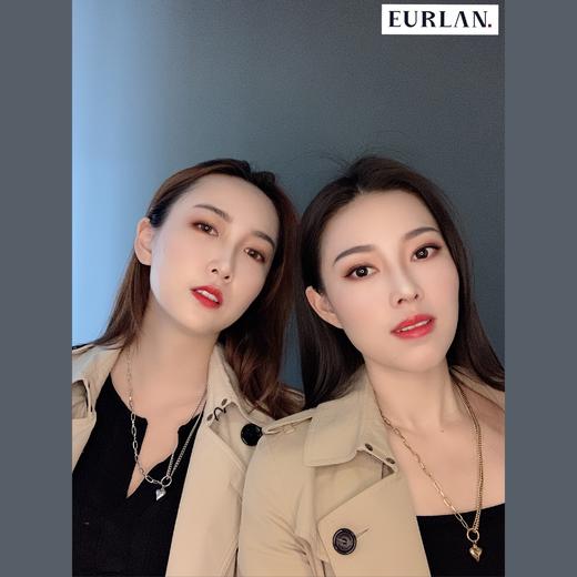 EURLAN.  闺蜜B系列 半双层时尚爱心项链 秋冬毛衣链 商品图7