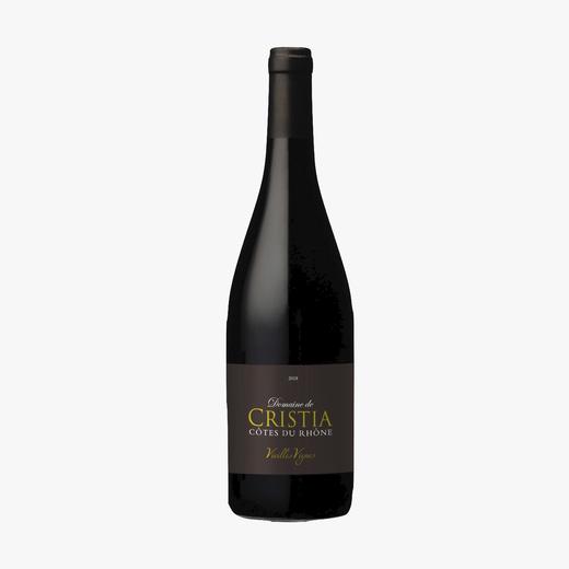 克里斯庄园 罗纳河谷老藤红葡萄酒 - 法国 （原瓶进口） AOP Côtes du Rhône Vieilles Vignes Vin Rouge, DOMAINE DE CRISTIA 2018 商品图0