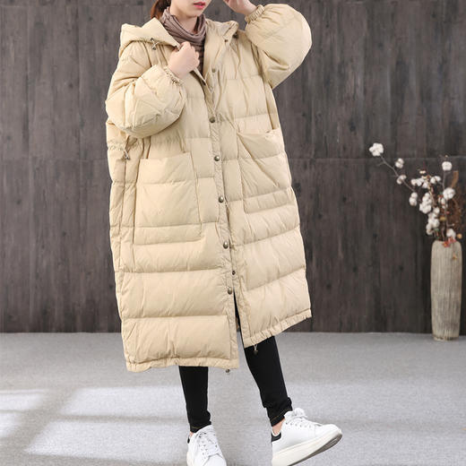 裁缝学苑AG113 羽绒服纸样女中长款女装衣服打版裁剪服装样板图纸 商品图1