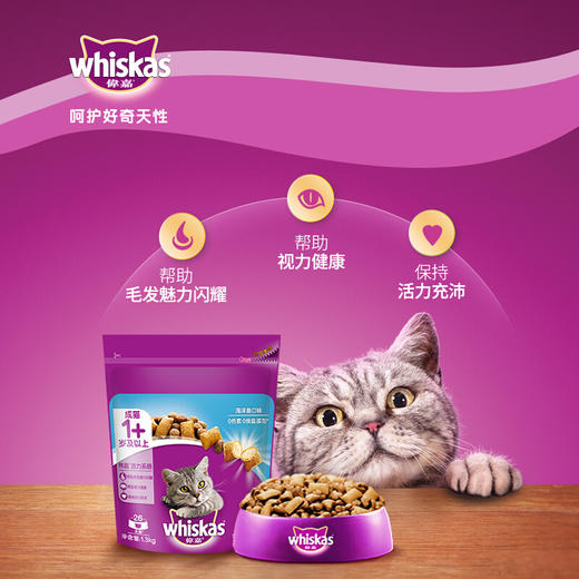 伟嘉成猫粮海洋鱼味1.3KG 商品图1