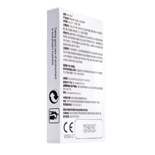 澳洲进口Wet Stuff盒装袋装润滑剂便携装人体女用阴道油夫妻房事情趣12片 商品图2