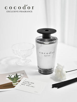 cocodor黑色旗舰版藤条香薰500ml气味清新室内摆件卧室扩香送礼 商品图2