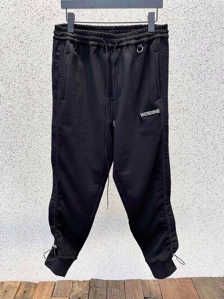 新款上架 2020 we11done抽绳长裤 侧边拼接加长抽绳设计 码数s-xl