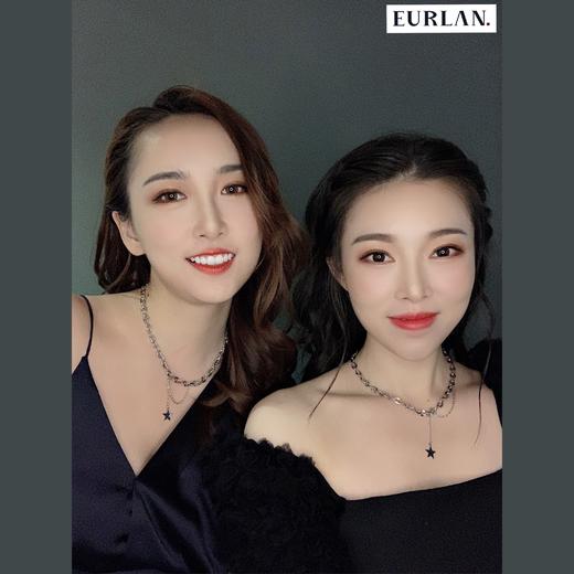 EURLAN.  闺蜜B系列 半双层时尚五角星项链 秋冬毛衣链/锁骨链 商品图0