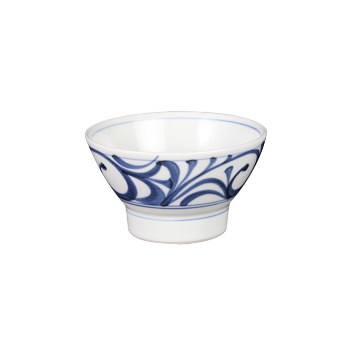 梅山窑｜茶碗｜唐草