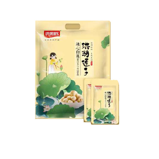 洪湖水乡通心白莲500g 商品图0