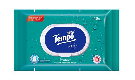 KJ Tempo得宝消毒除菌卫生清洁湿巾12片/包 商品图1