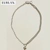 EURLAN.  闺蜜B系列 半双层时尚爱心项链 秋冬毛衣链 商品缩略图3
