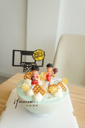 「男士」浅蓝色星球 灌篮高手 篮球