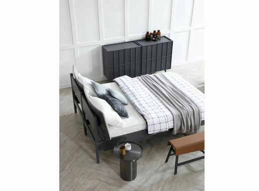 Rivent 拉丝镀金黑茶几 商品图4