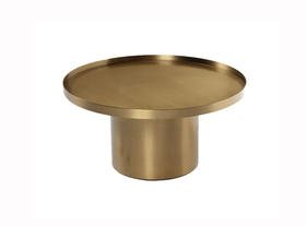 Rivent 拉丝镀金茶几