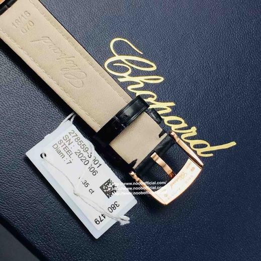 YF萧bang快乐钻系列278492-9001腕表，尺寸36 mm，原装ETA-955.112，进口美洲鳄鱼皮，石英机芯，透底，皮表带，女士腕表 商品图5