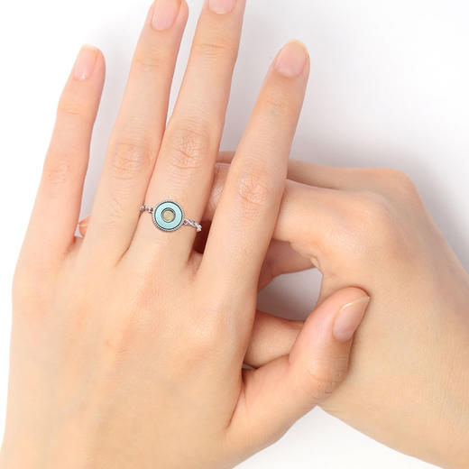 西藏头饰 日月藏式 925银软戒指 两款可选 醍醐X弗影 商品图2