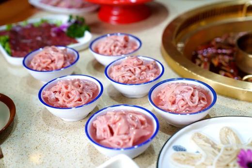 【拈江湖·鸭肠火锅】188元高品质火锅（4碗鲜鸭肠+3荤7素+4碗绵绵冰，原价325元） 商品图5