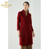 【100%绵羊毛】乔万尼冬季新品直身简约气质时尚高级设计感羊毛大衣ES4A468 商品缩略图4