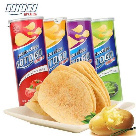 KJ 马来西亚进口过山车薯片零食小吃 番茄味薯片160g（无货） 商品图1