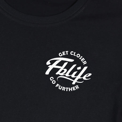 自由基地fblife简约美式机车风图案圆领长袖T恤纯色打底衫 NMT-1289 商品图4