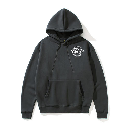 自由基地秋冬个性设计oversize带帽套头抓绒卫衣加厚保暖越野潮人外套 NMT-1288 商品图5