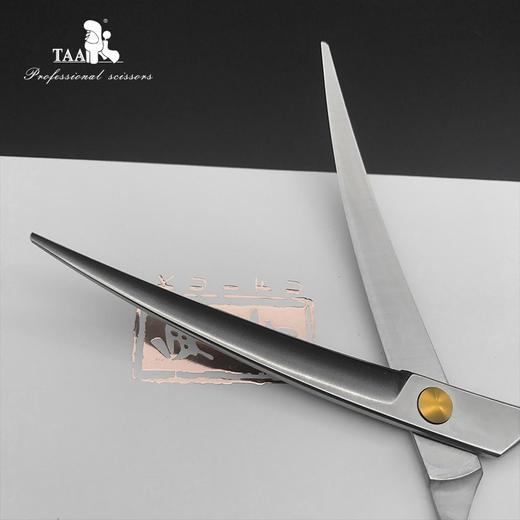 TAA它它鬼斧宠物美容造型大弯剪日本进口VG10高碳钢【7寸/7.5寸】CA-70/75常规弯 CB-75疯狂弯 商品图2