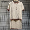 oldcolour秋季毛针织衫时尚套装女GL31141845 商品缩略图0