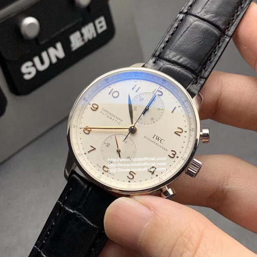 IW万国葡萄牙系列 ！自动机械计时跑秒腕表3714 IW371445 手表 男表  精钢拉丝表壳 三维扫描正品开模 商品图14