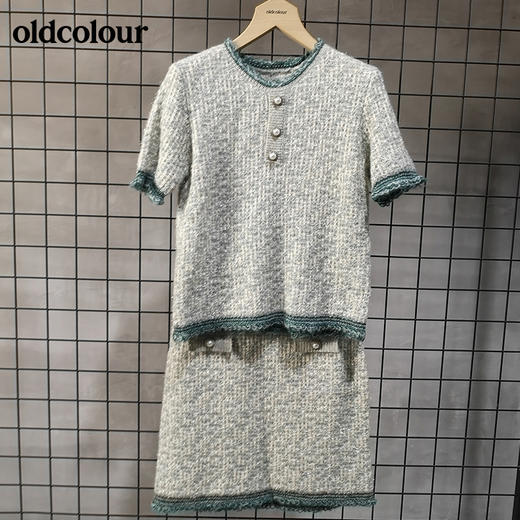 oldcolour秋季毛针织衫时尚套装女GL31141845 商品图4