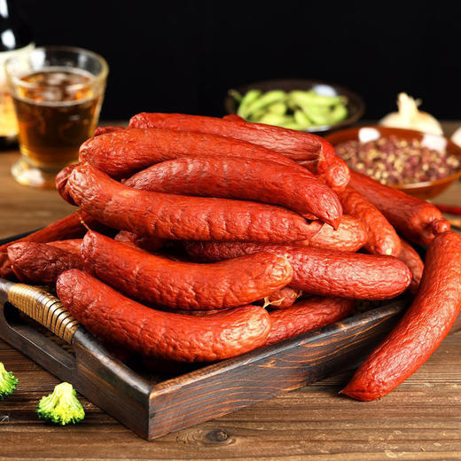 (超迈备用勿动)哈尔香 红肠 哈尔滨风味红肠 家庭装 500g*2