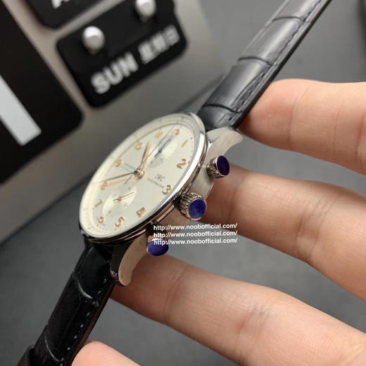 IW万国葡萄牙系列 ！自动机械计时跑秒腕表3714 IW371445 手表 男表  精钢拉丝表壳 三维扫描正品开模 商品图11