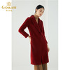 【100%绵羊毛】乔万尼冬季新品直身简约气质时尚高级设计感羊毛大衣ES4A468 商品缩略图1