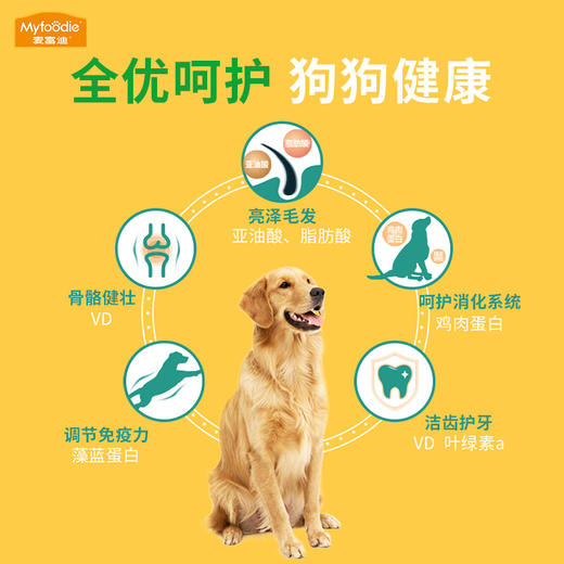 麦富迪狗粮 藻趣儿2.5kg 成犬中大型小型犬通用（牛肉螺旋藻）金毛泰迪柯基 商品图3