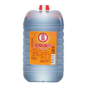 台湾原装进口无添加色素金兰酱油/金兰油膏 5L