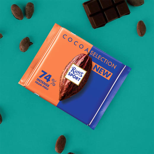 瑞特滋74%浓醇黑巧克力100g 商品图4