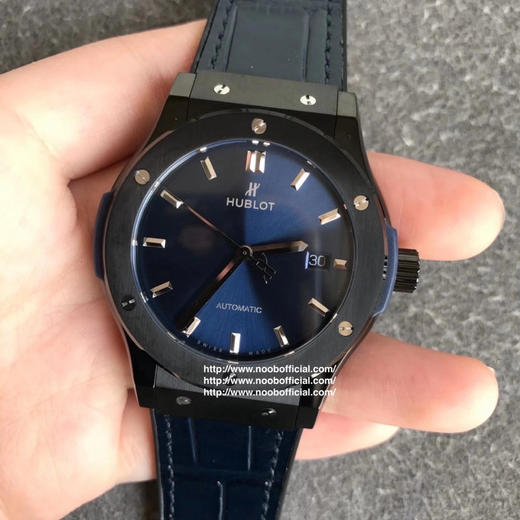 复刻新高度：恒宝经典融合系列，原版1:1开模，耗时13个月，技术突破三大亮点：1⃣：表壳采用同正品一致的钛金属打造而成，此款乃抛光拉丝面 商品图0