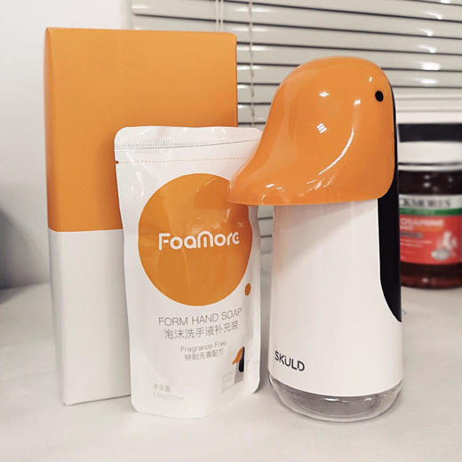 瑞典进口SKULD升级款自动洗手机 S2儿童智能泡沫肥皂盒子液器【自动感应，宝宝爱上洗手】 商品图6