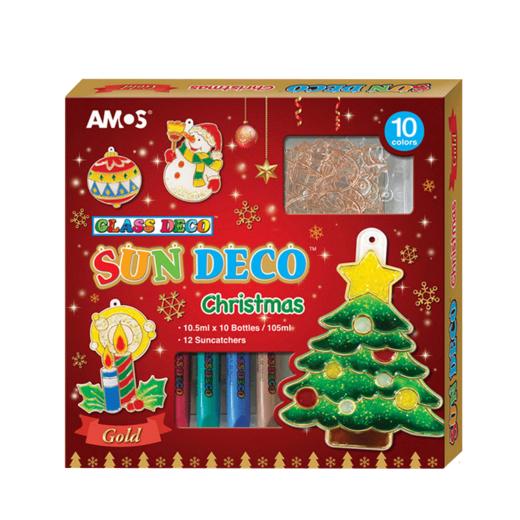 韩国阿摩司AMOS 儿童圣诞胶画套装XHR 商品图1