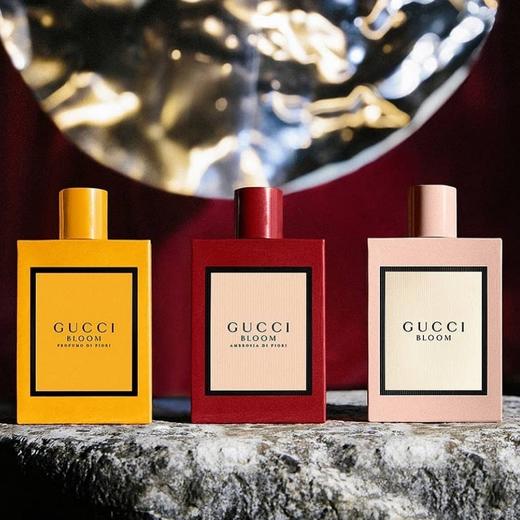 意大利 GUCCI古驰 限量复古红 花悦馥意香水(玫瑰茉莉香） 50/100ml 商品图6